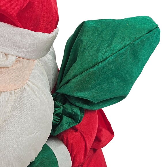 Vintage Santa Claus Plush Toy 12" James Alex Imported Polyester Christmas Decor - Picture 6 of 8